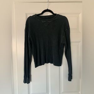 Black cropped long sleeve size small from Nordstrom!